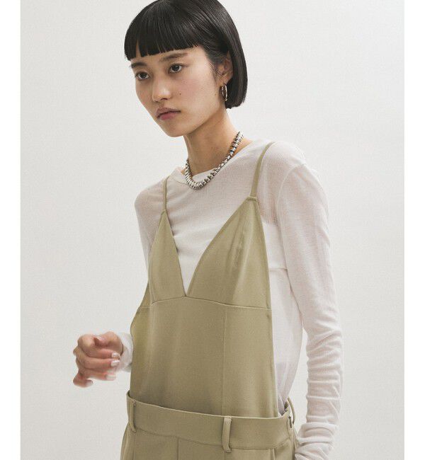 ADAM ET ROPE'「２WAYブラトップサロペット」|オールインワン|