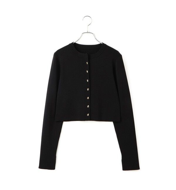 ADAM ET ROPE'「セレクトレングスクルーネックニットカーディガン」|カーディガン|