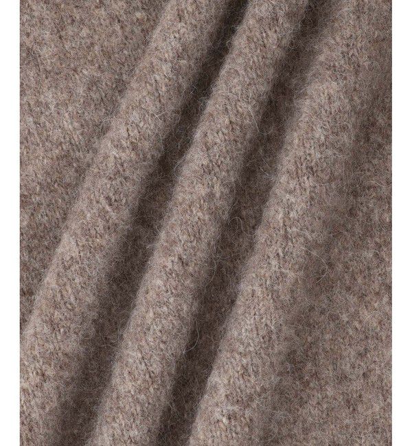 ADAM ET ROPE'「【サステナブル】YAKブレンドタートルニット＆グローブ」|ニット・セーター|