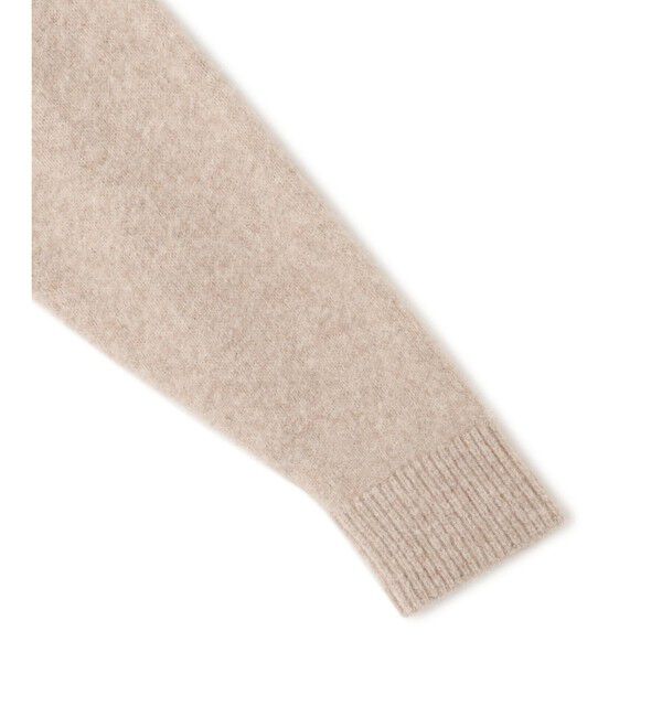 ADAM ET ROPE'「【サステナブル】YAKブレンドタートルニット＆グローブ」|ニット・セーター|