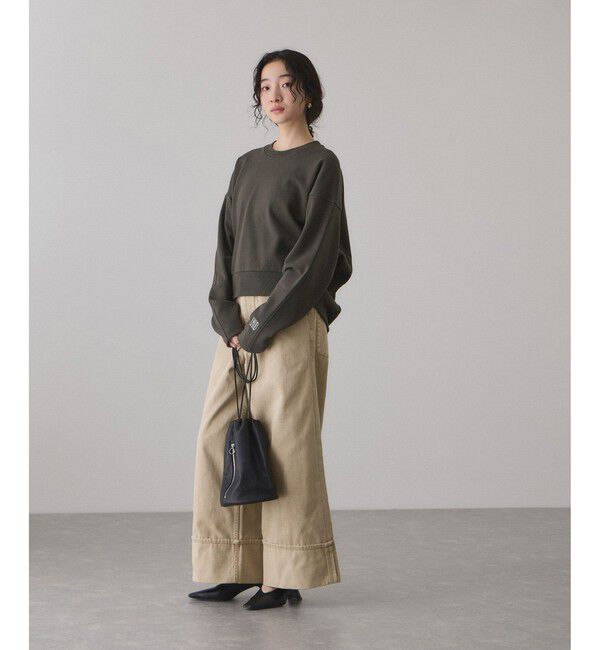 ADAM ET ROPE'「ターンナップアジャストデニム」|デニム|