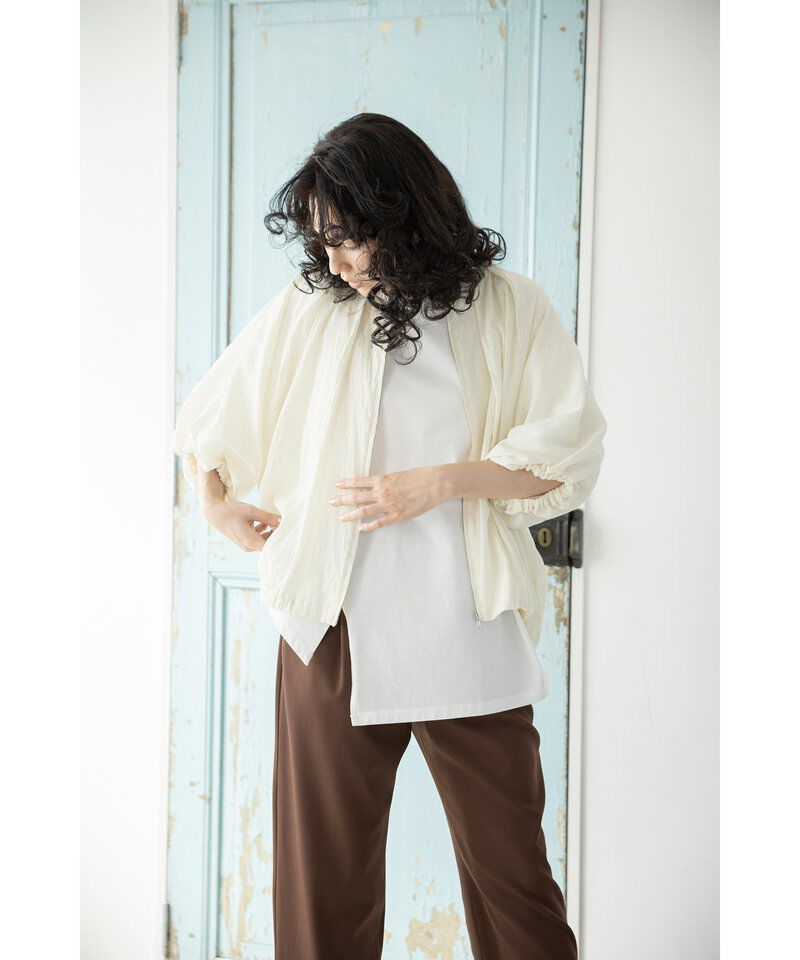  「タックギャザーブルゾン」|ブルゾン・スタジャン|