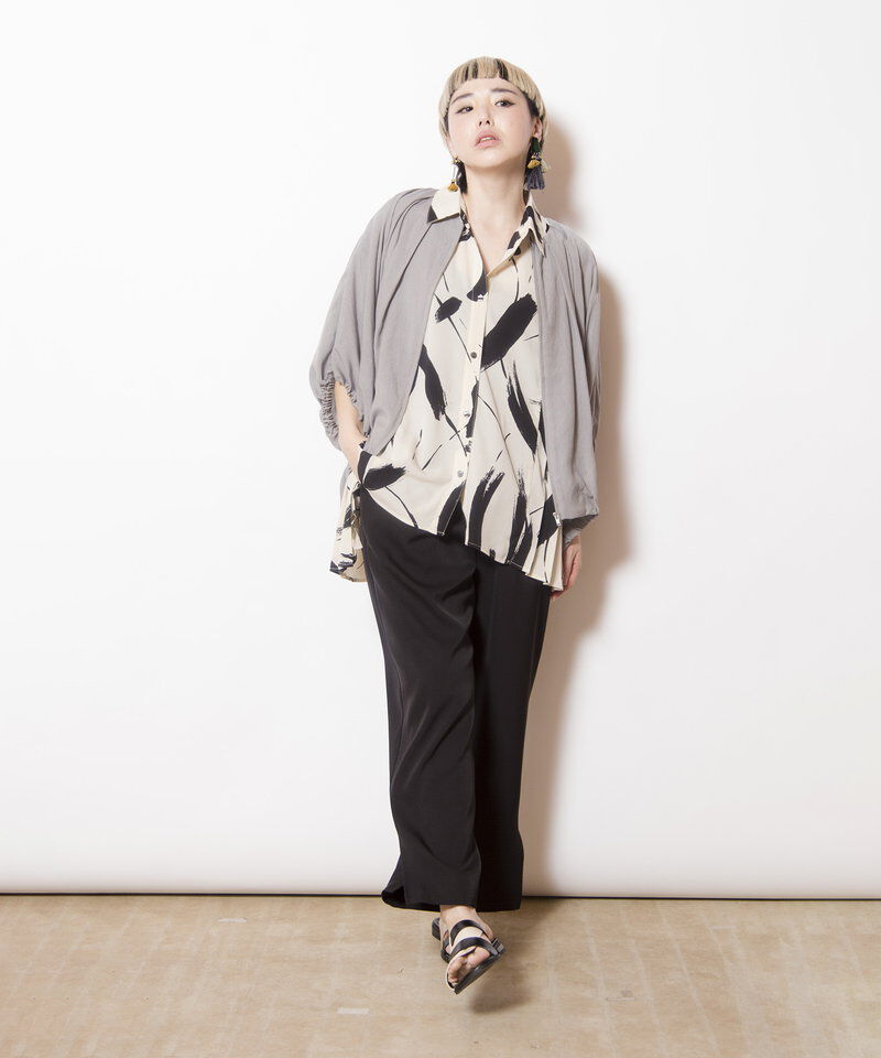  「タックギャザーブルゾン」|ブルゾン・スタジャン|