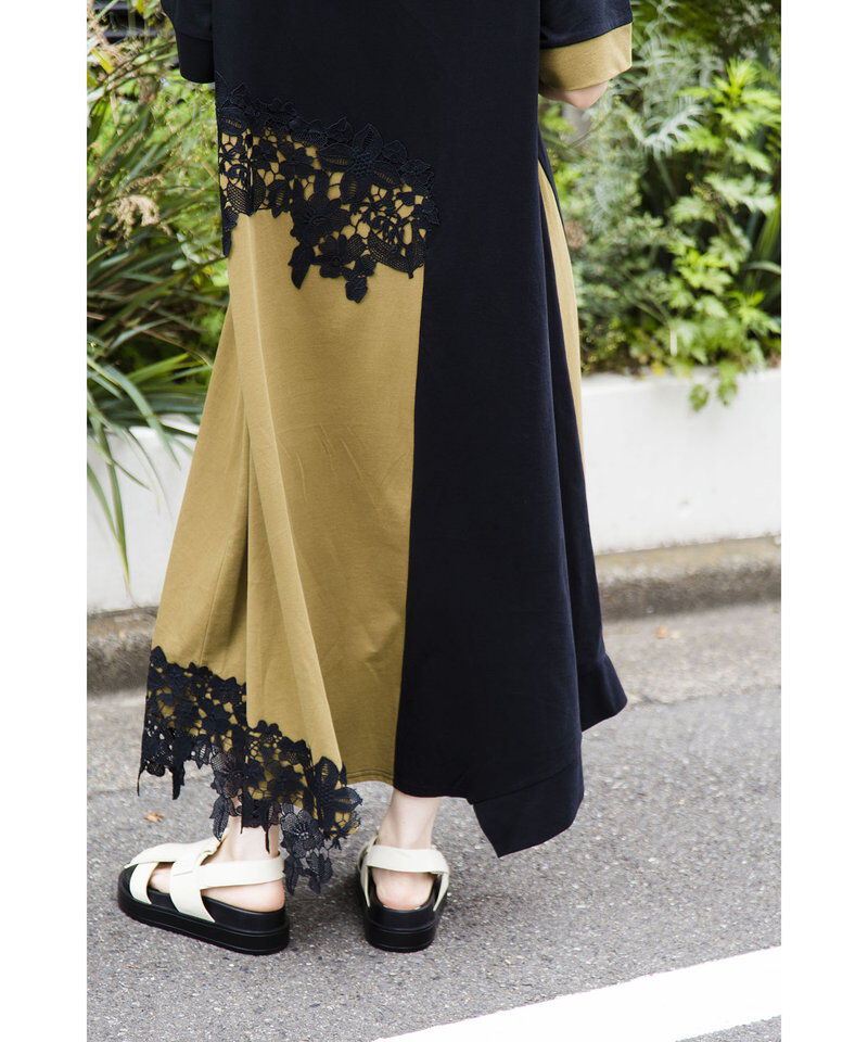  「レースモチーフワンピース」|ワンピース|