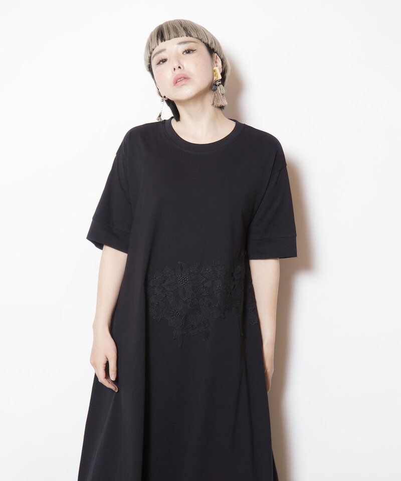  「レースモチーフワンピース」|ワンピース|