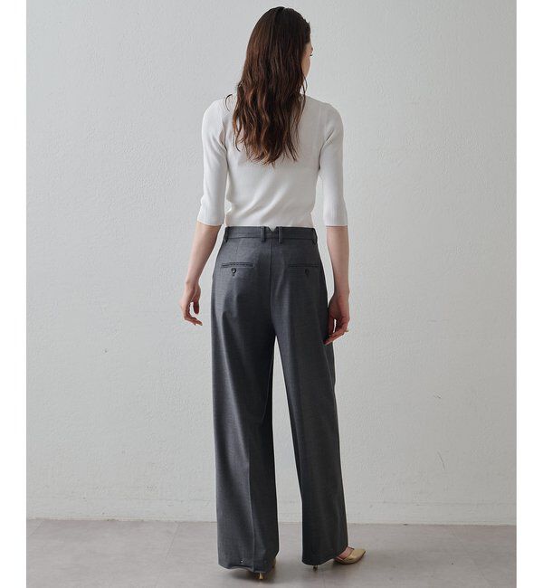 Drawing Numbers「【Drawing Numbers】リブハーフスリーブニット」|ニット・セーター|