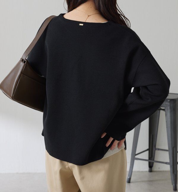  「Vネックバスクニット」|ニット・セーター|