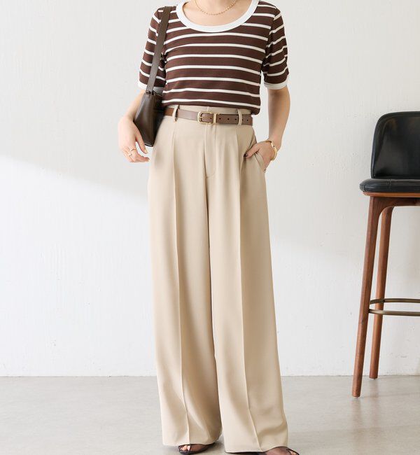  「サーマルボーダーハーフスリーブ」|Tシャツ・カットソー|