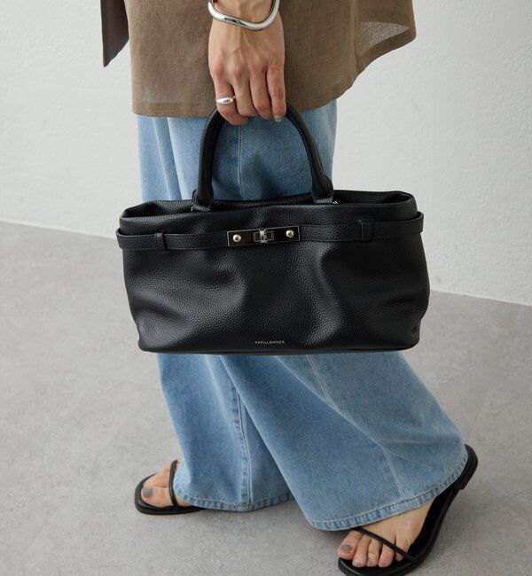  「【PAPILLONNER/パピヨネ】レザー2WAYバッグ」|トートバッグ|