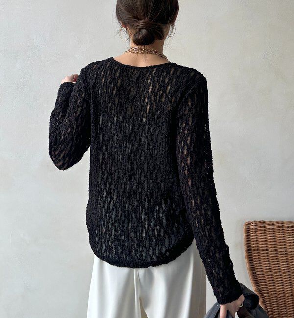  「レースプルオーバー」|Tシャツ・カットソー|