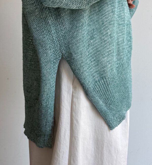  「メランジ前後2WAYカーディガン」|カーディガン|