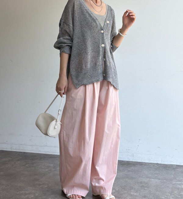  「メランジ前後2WAYカーディガン」|カーディガン|