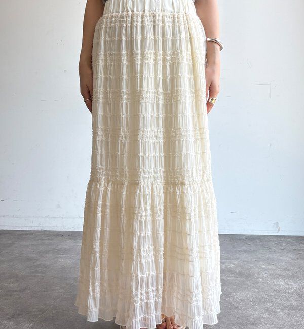  「プリーツギャザースカート」|スカート|