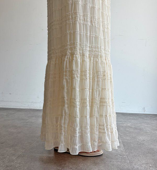  「プリーツギャザースカート」|スカート|