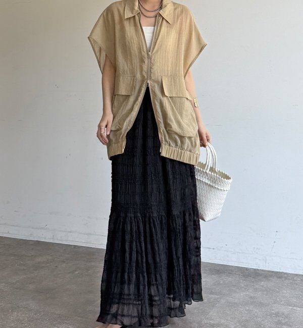  「プリーツギャザースカート」|スカート|