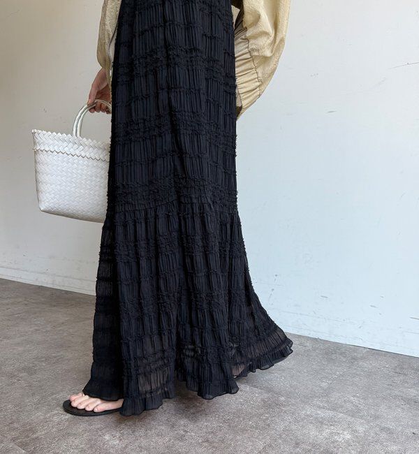  「プリーツギャザースカート」|スカート|