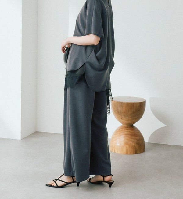  「予約【セットアップ着用可能/接触冷感機能付き】ドレーピーカットソー」|Tシャツ・カットソー|