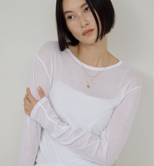 La nature linge「【La nature linge】NEWロングスリーブTシャツ」|Tシャツ・カットソー|