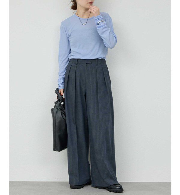 La nature linge「【La nature linge】NEWロングスリーブTシャツ」|Tシャツ・カットソー|