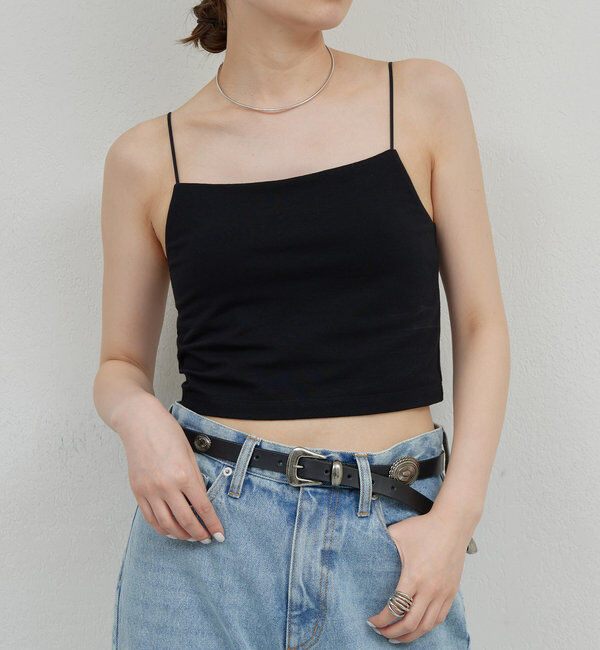  「【La nature linge】ショートベアキャミソール」|Tシャツ・カットソー|