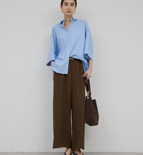  「【即戦力パンツ】【3サイズ展開】ワイドイージーパンツ」|チノ|