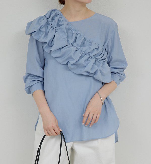  「マルチWAYシャツ」|シャツ・ブラウス|ブルー