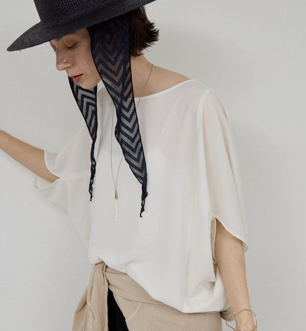  「ドルマンジャージープルオーバー」|シャツ・ブラウス|