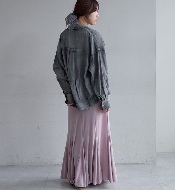  「シアーデニムシャツ」|シャツ・ブラウス|