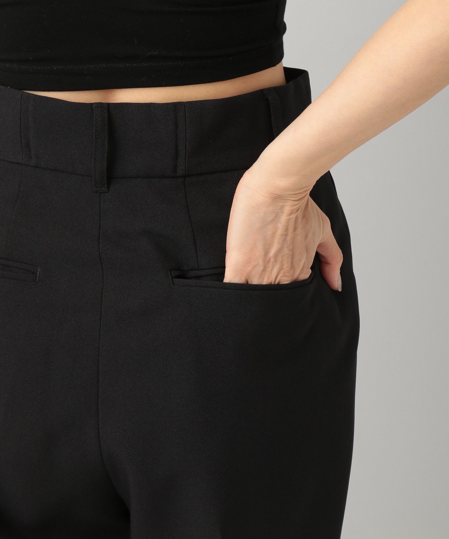 A part by 「リネンライクストレートパンツ」|スラックス|