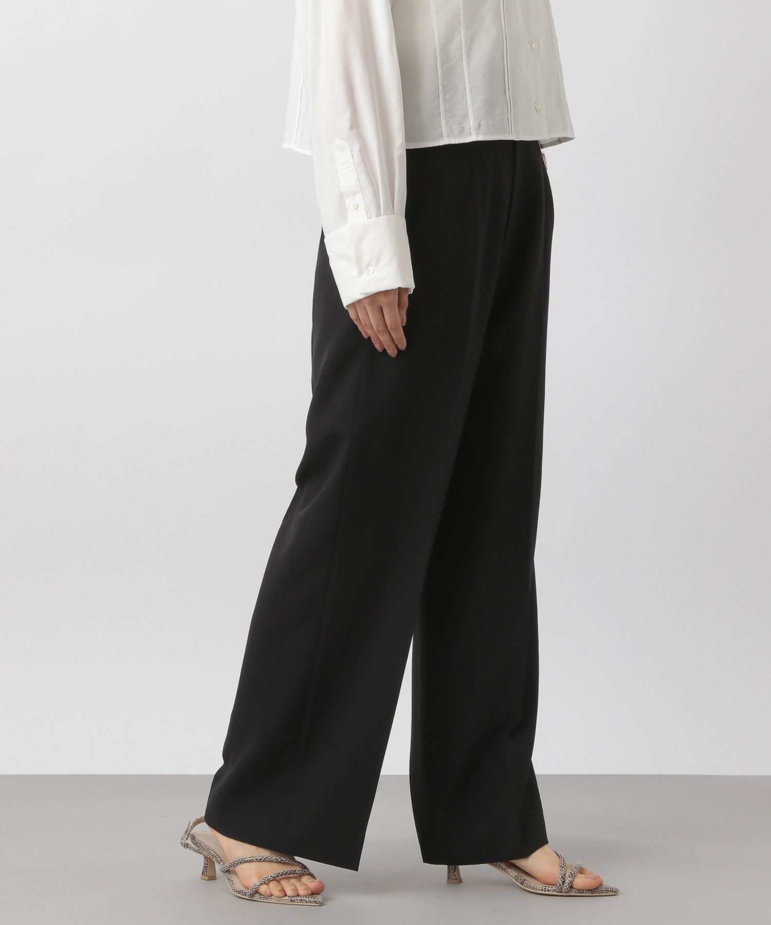 A part by 「リネンライクストレートパンツ」|スラックス|