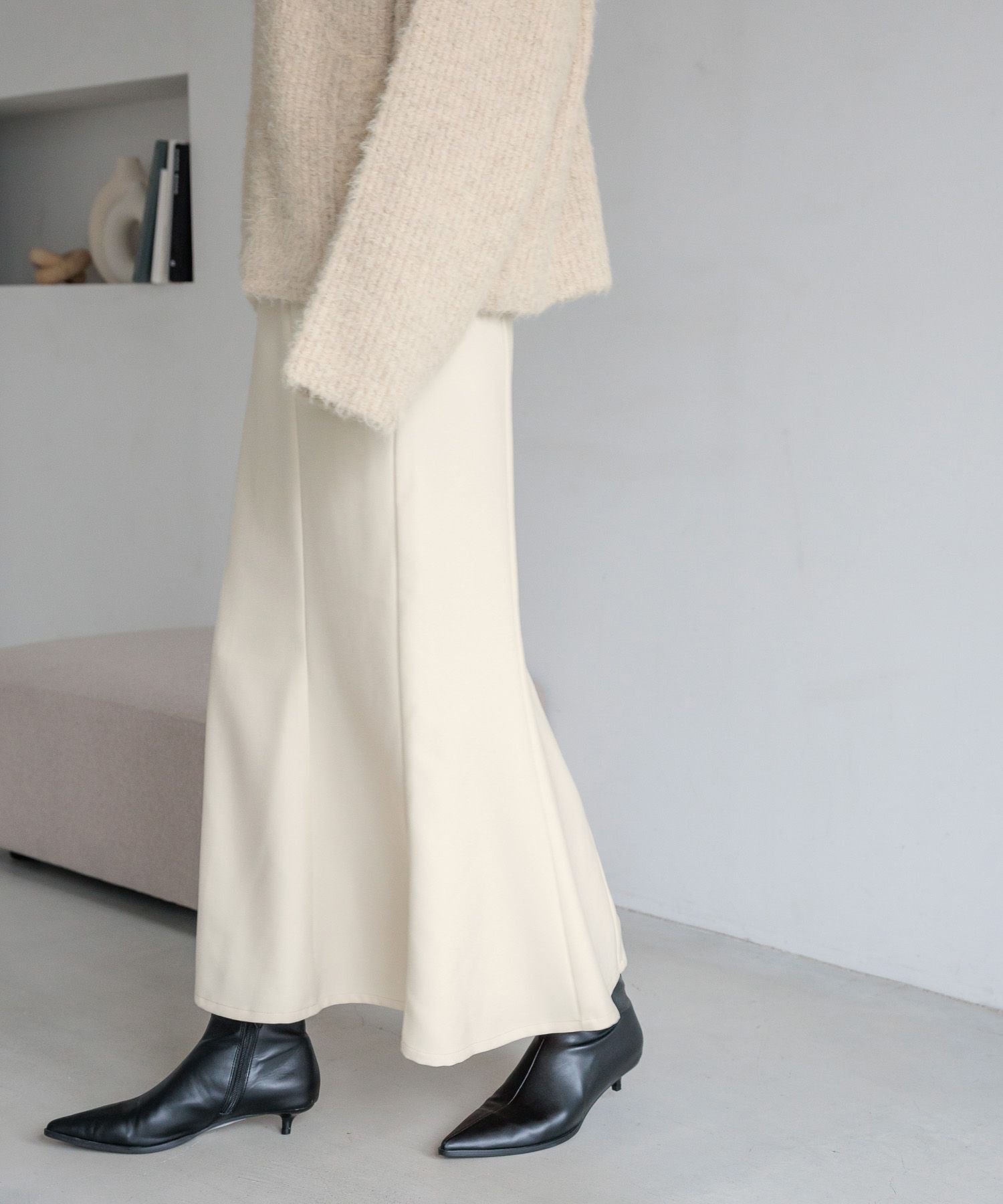 LOWRYS FARM「ウールライクマーメイドスカート」|スカート|