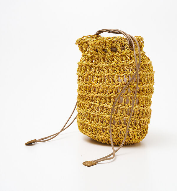 collex「【WEB限定】【BAGMATI】 ABACA巾着バッグ」|ショルダー・メッセンジャー|