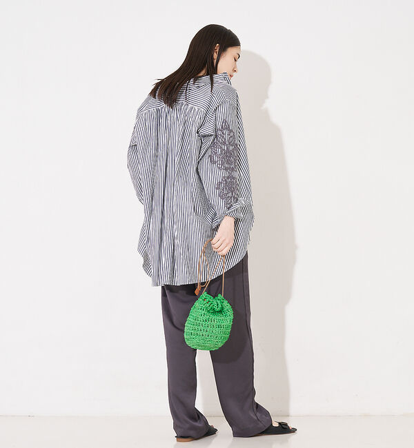 collex「【WEB限定】【BAGMATI】 ABACA巾着バッグ」|ショルダー・メッセンジャー|