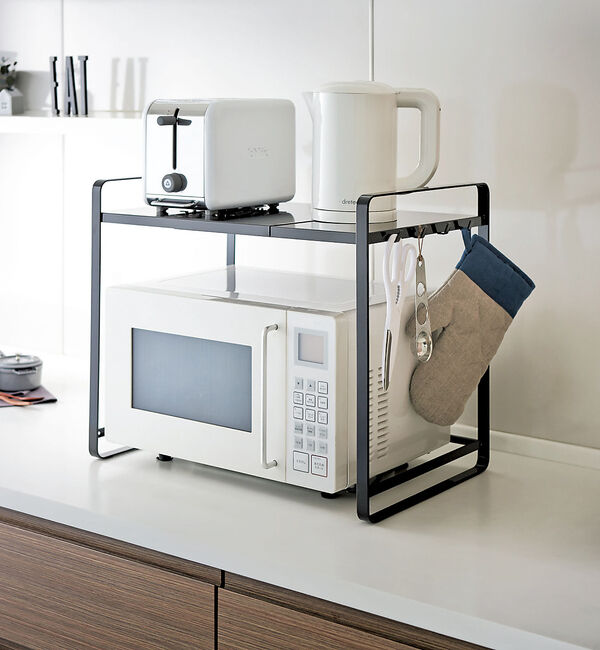 collex「【tower】伸縮レンジラック」|食器・キッチングッズ|