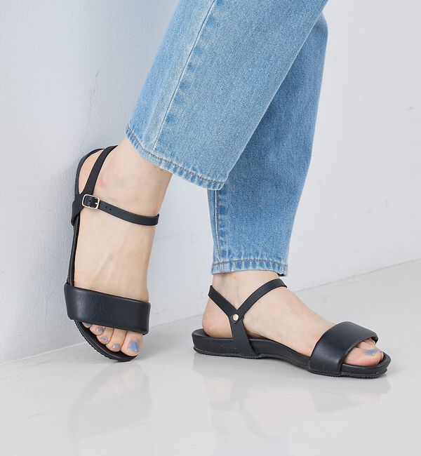 collex「【PLAKTON/プラクトン】アンクルストラップサンダル【予約】」|サンダル|