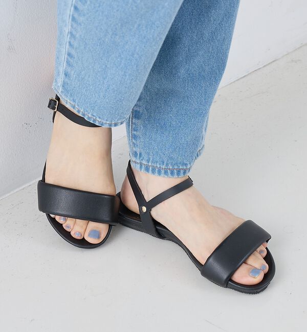 collex「【PLAKTON/プラクトン】アンクルストラップサンダル【予約】」|サンダル|