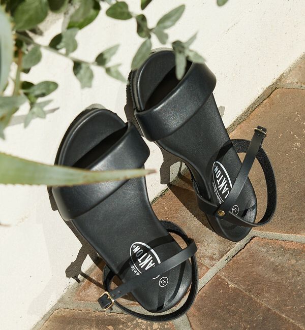 collex「【PLAKTON/プラクトン】アンクルストラップサンダル【予約】」|サンダル|