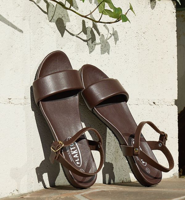 collex「【PLAKTON/プラクトン】アンクルストラップサンダル【予約】」|サンダル|