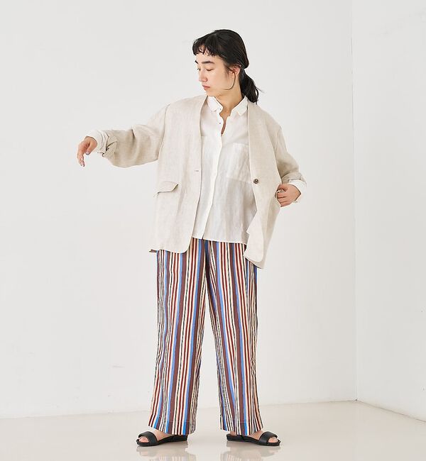 collex「ブロックプリント ユラギ ストライフパンツ【予約】」|その他|