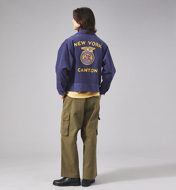 ABAHOUSE「FFA コーデュロイジャケット / ユニセックス」|ブルゾン・スタジャン|