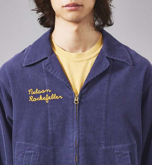 ABAHOUSE「FFA コーデュロイジャケット / ユニセックス」|ブルゾン・スタジャン|