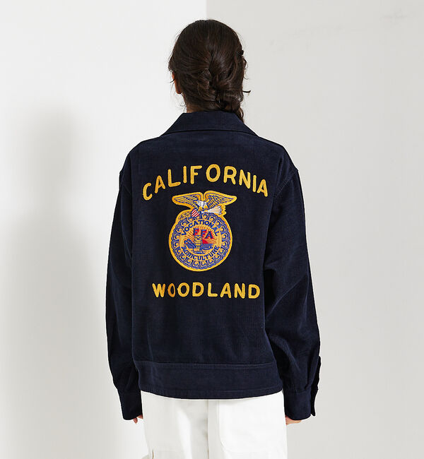 ABAHOUSE「FFA コーデュロイジャケット / ユニセックス」|ブルゾン・スタジャン|