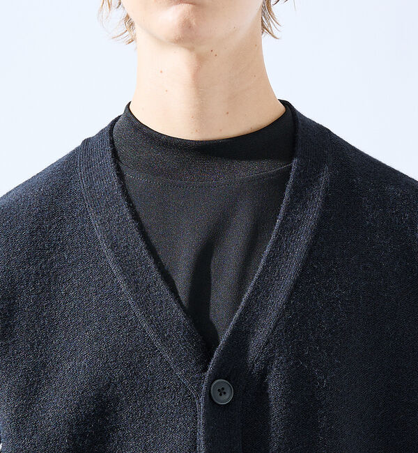 ABAHOUSE「【AH ABAHOUSE】ハンドステッチ カーディガン」|カーディガン|