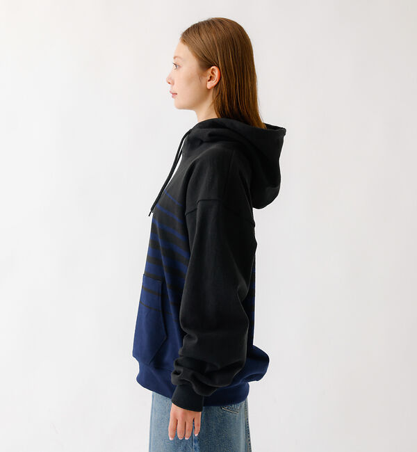 ABAHOUSE「BARBARIAN 12ozHEAVY WEIGHTパーカー/ボーダー/ユニセッ」|パーカー|