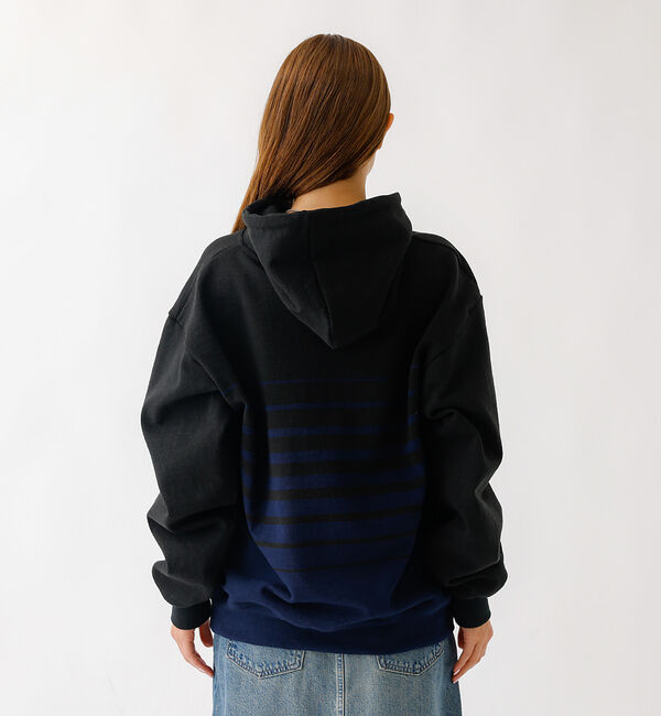 ABAHOUSE「BARBARIAN 12ozHEAVY WEIGHTパーカー/ボーダー/ユニセッ」|パーカー|