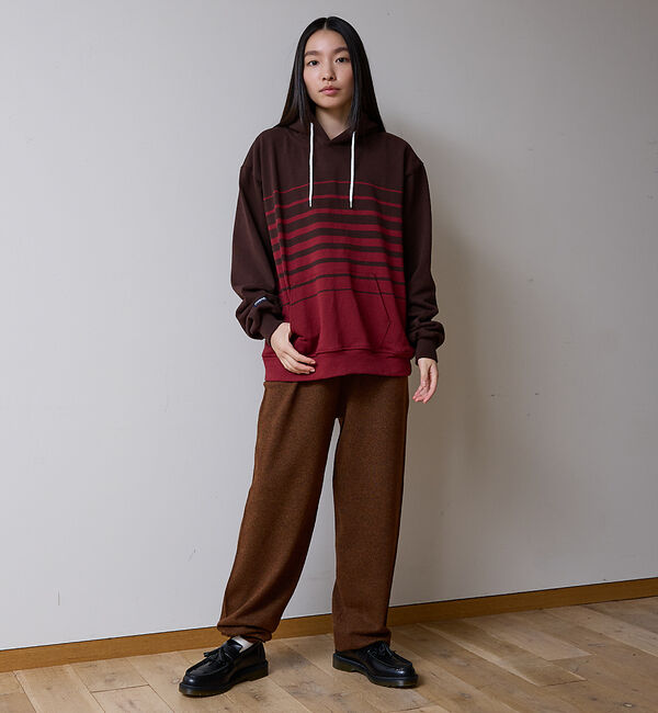 ABAHOUSE「BARBARIAN 12ozHEAVY WEIGHTパーカー/ボーダー/ユニセッ」|パーカー|