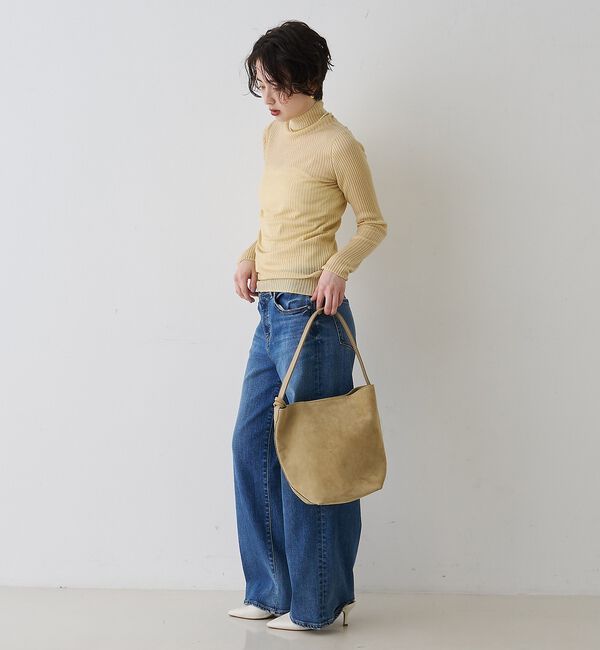 Rouge vif「【AULENTTI/オウレンティ】スウェードワンショルダーバッグ ポーチ付き」|ショルダー・メッセンジャー|