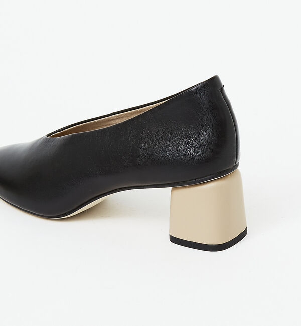 AU BANNISTER「カラーヒールソフトレザーパンプス」|パンプス|