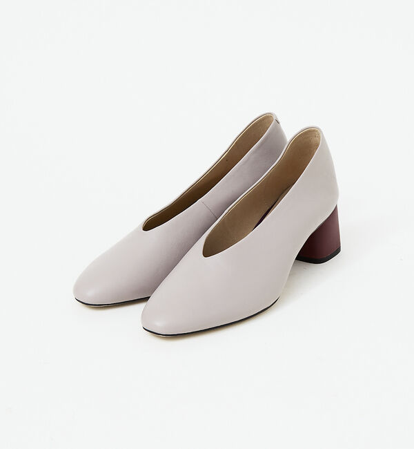 AU BANNISTER「カラーヒールソフトレザーパンプス」|パンプス|
