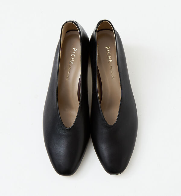 AU BANNISTER「カラーヒールソフトレザーパンプス」|パンプス|